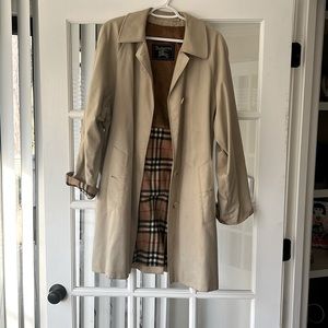 Tan Burberry Coat